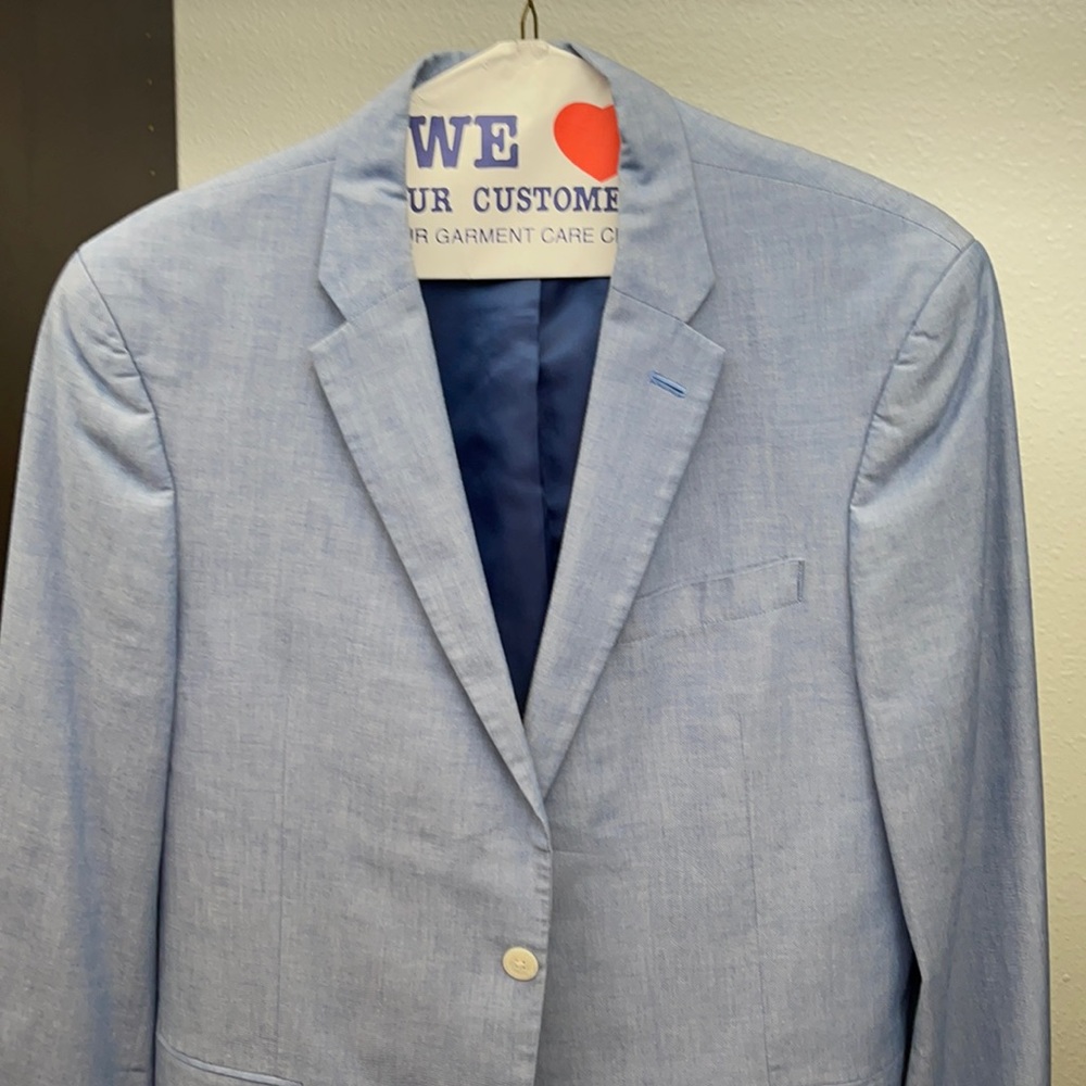 Men’s Tommy Hilfiger Sport Coat Lt. Blue 42L